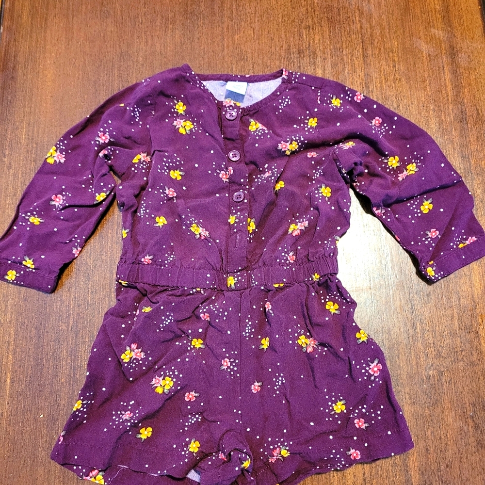 Long sleeve romper